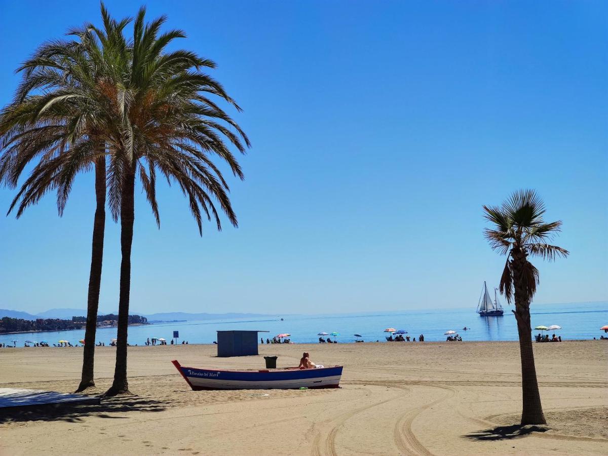 Spacious Beachfront Town House In Estepona With Fully Equipped Kitchen, Pools, Garden, Sea View المظهر الخارجي الصورة